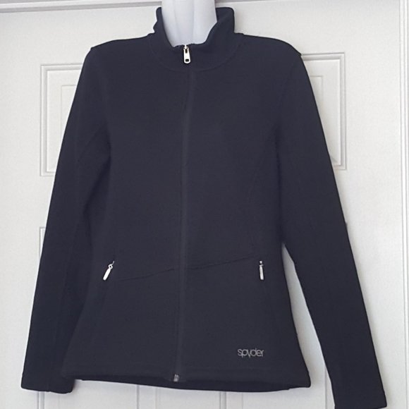 Women's Spider Core Jacket Black Size Large - Picture 1 of 12